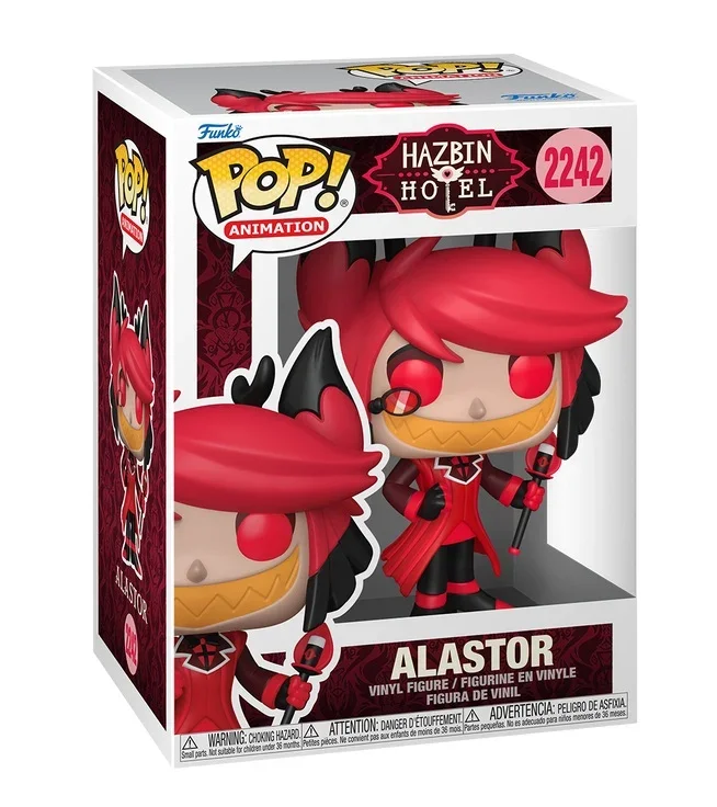 Hazbin Hotel POP! Vinyl Figures Alastor 9 cm